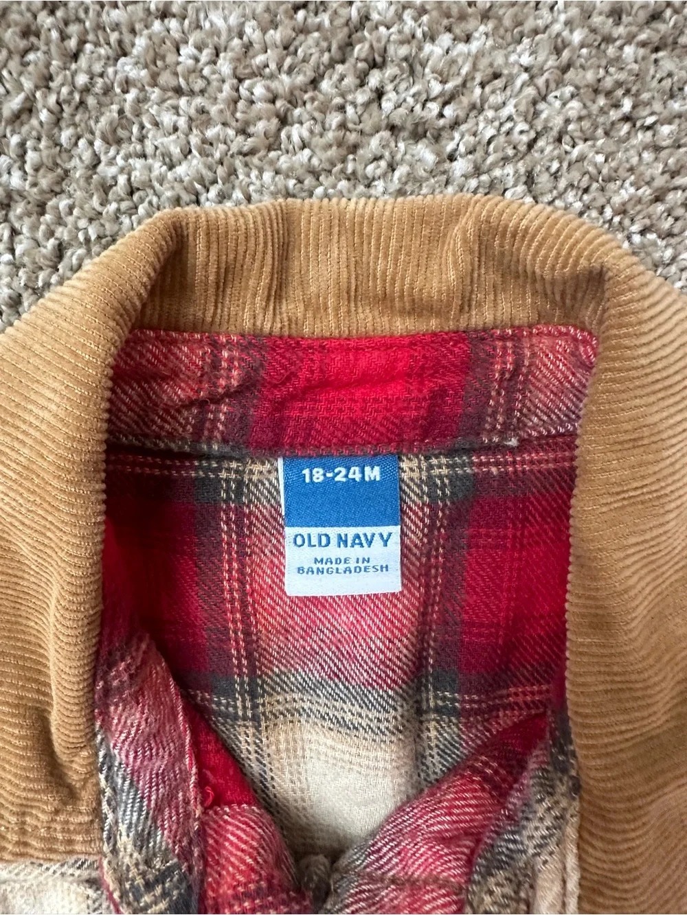 Baby boy plaid shirts
